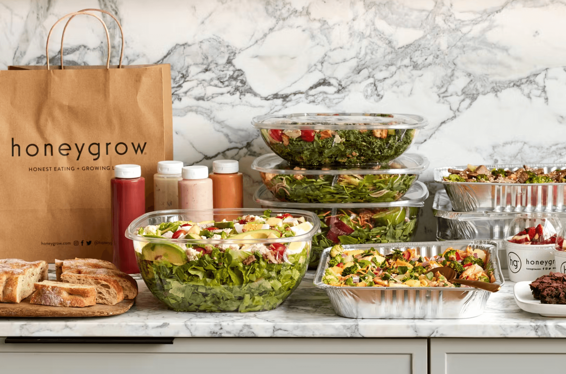 Honeygrow launches with EveryBite Menu