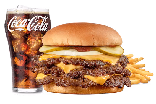 Triple Steakburger (3X Cheese) Combo